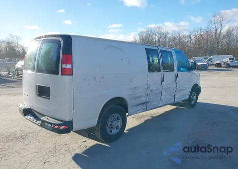 2020 Chevrolet Express Cargo Rwd 2500 Extended Wheelbase Wt z USA, uszkodzony, nr VIN 1GCWGBFG4L1155123